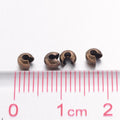 20pcs/ Iron Crimp Beads Covers