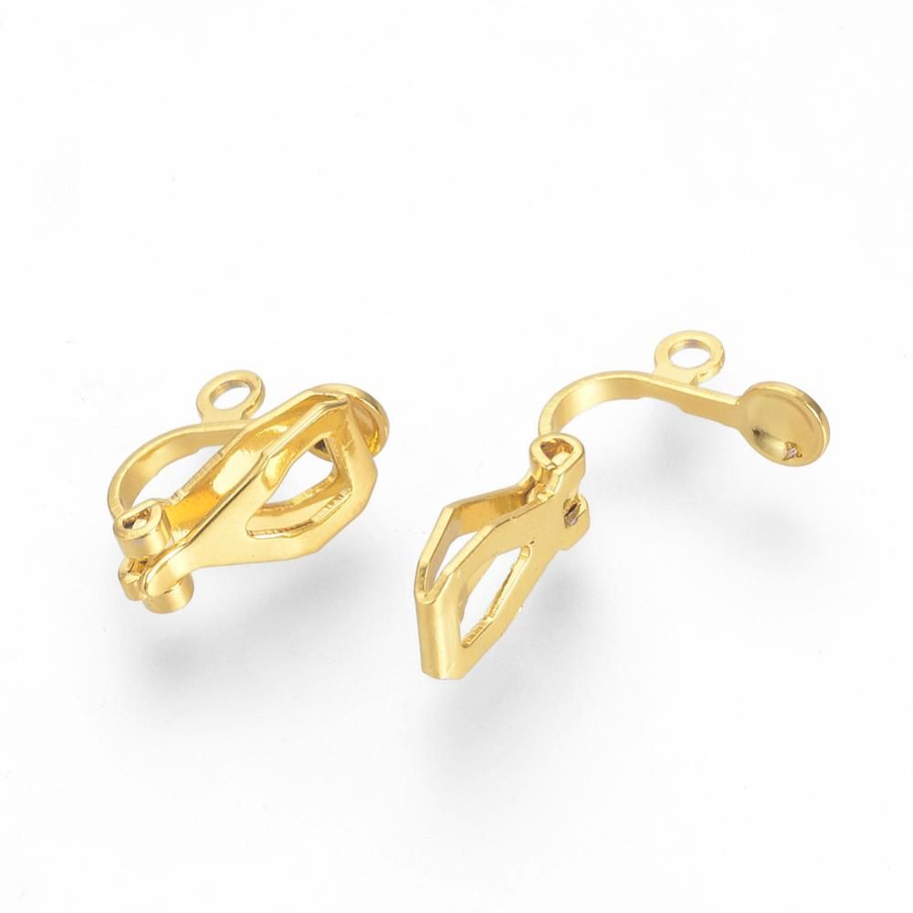4pcs/ Clip-on Earring Findings