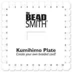 KUMIHIMO PLATE 6IN SQUARE ENGLISH INSTR EACH