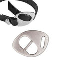 Silver buckle clasp/30x27mm