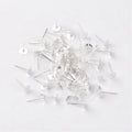 10pcs/Iron Ear Stud Findings /6mm