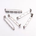 10pcs/ Iron Brooch Findings/5x38mm