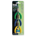 3 PIECE MINI COLOR ID PLIER SET