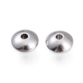 10pcs/304 Stainless Steel Spacer Beads, Rondelle/4x8mm