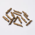4pcs/ Slide clasp tubes/26x5mm