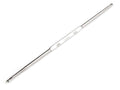 Iron Double Ends Crochet Hooks, Platinum, Pin: 1.0~2.0mm, 132x4x3mm