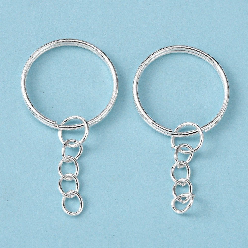 1pcs/ Iron Split Key Rings / 25x2mm