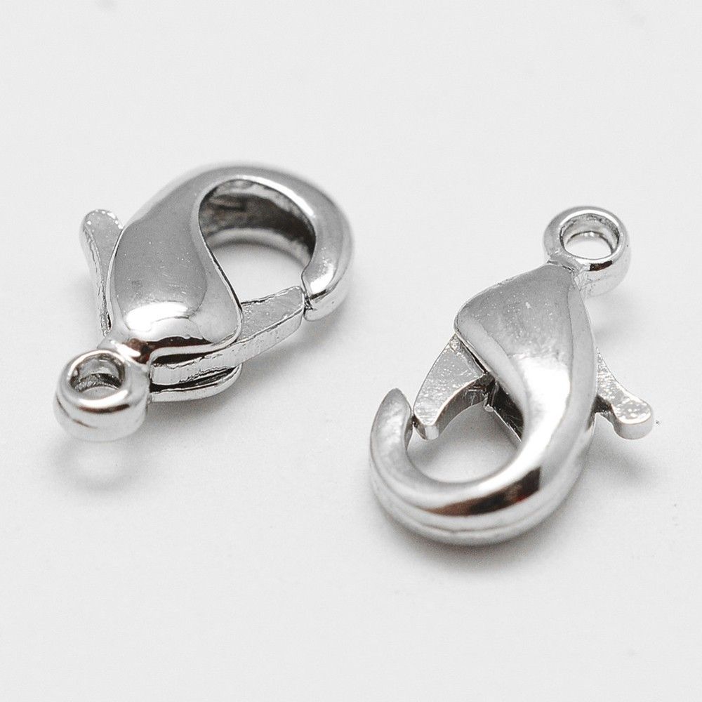 5pcs/Brass Lobster Claw Clasps/12x6mm