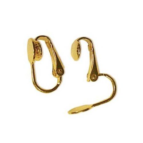 4pcs/Ear clip gold plated