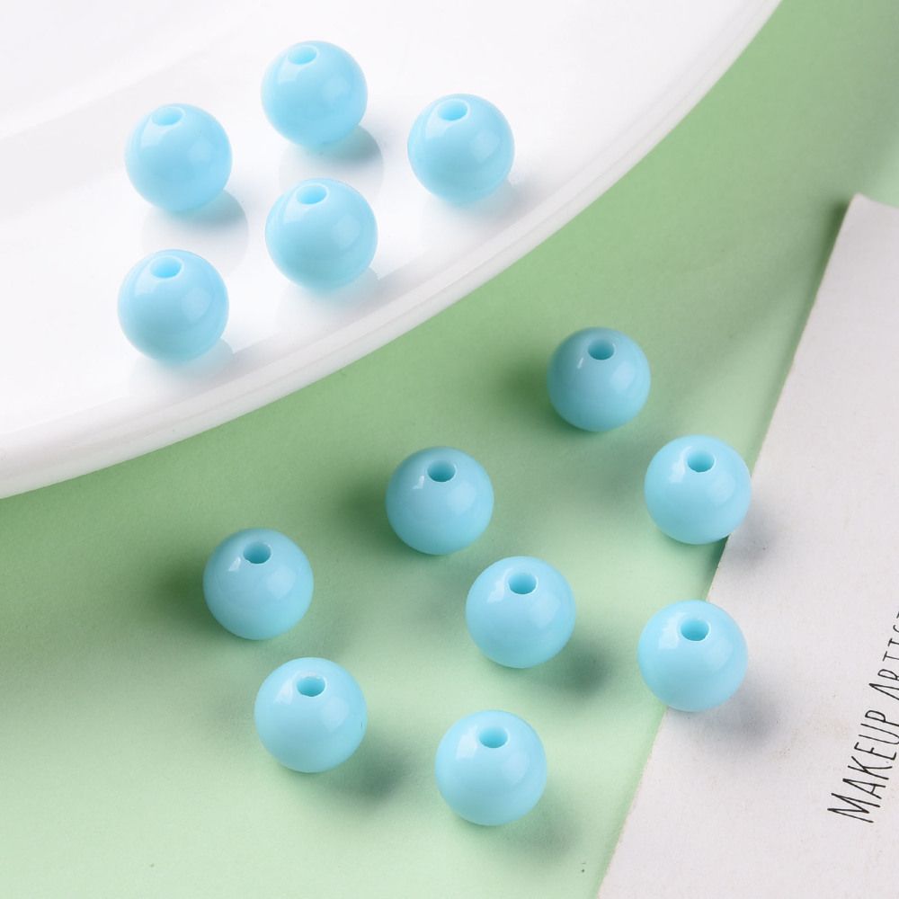 ~39pcs/Acrilyc/8mm/ Multiple colors
