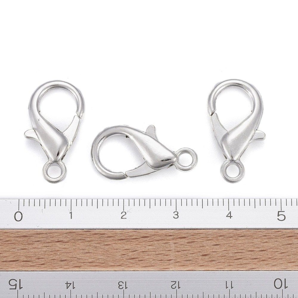 2pcs/Zinc Alloy Lobster Claw Clasps/21x12mm