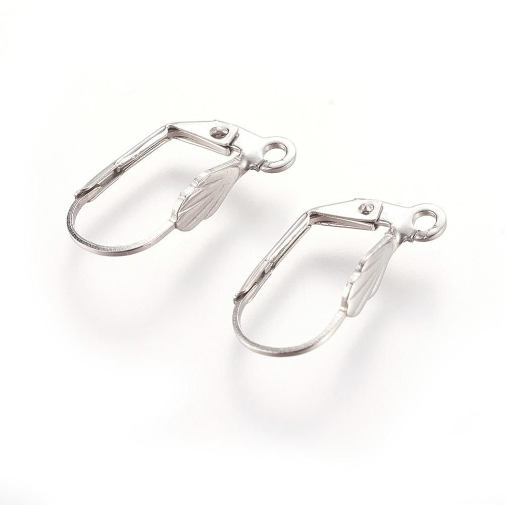 4pcs/ Earring Findings / 18.5x10mm