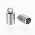 4pcs/Stainles steel string fals/8x4mm