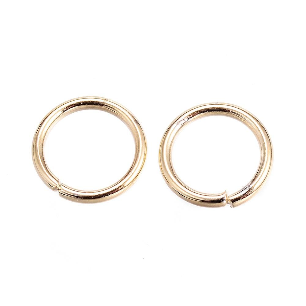 10pcs/304 Stainless Steel Open Jump Rings