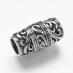 304 Stainless Steel Magnetic Clasps/25x12.5mm, Hole: 8.5mm