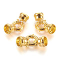 1pcs/Brass Spring Ring Clasps Sets/15x4mm