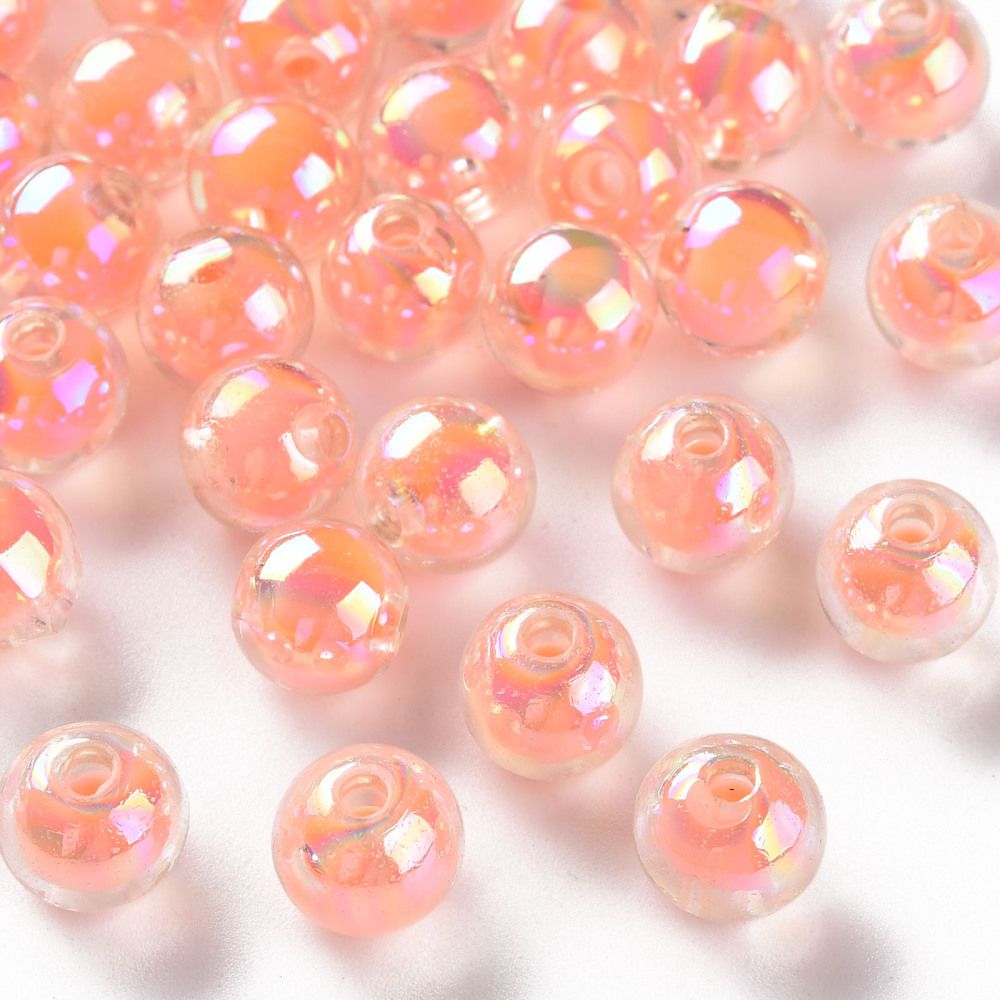 ~23pcs/Transparent Acrylic Beads /9mm
