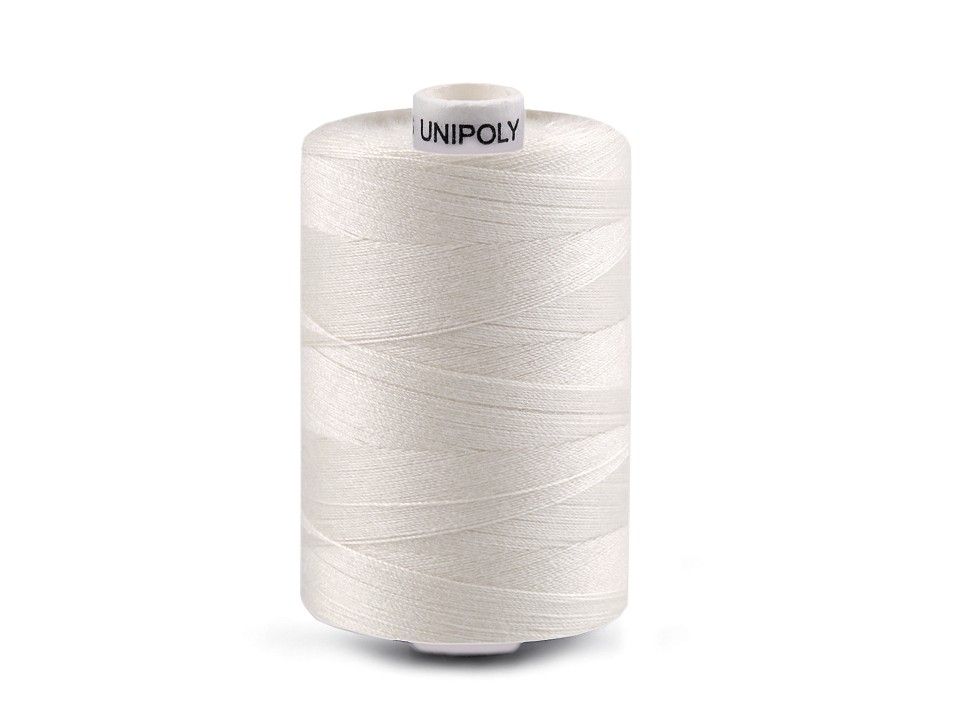 Polyester Threads Unipoly 1000m, multiple colors