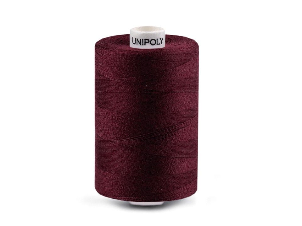 Polyester Threads Unipoly 1000m, multiple colors