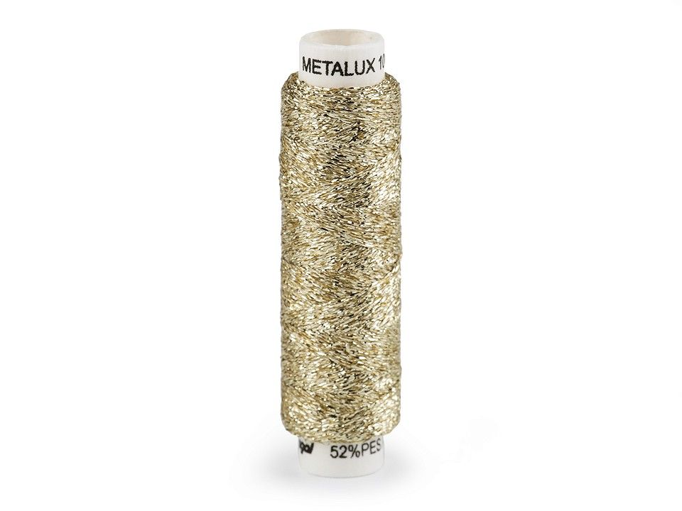 Metallic Thread 100m, multiple colors