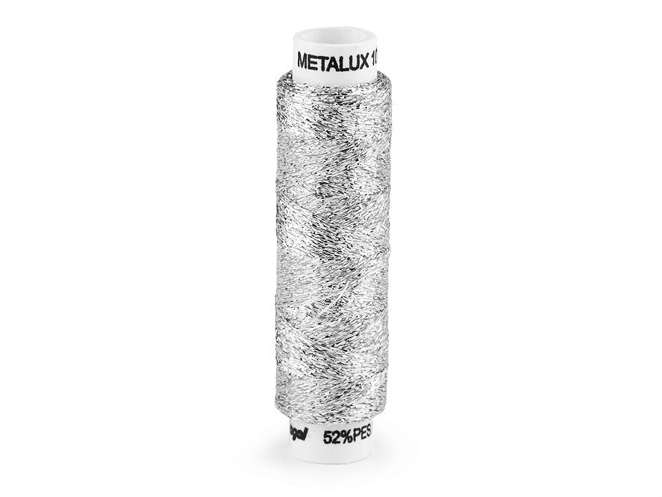 Metallic Thread 100m, multiple colors