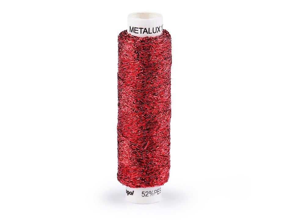 Metallic Thread 100m, multiple colors