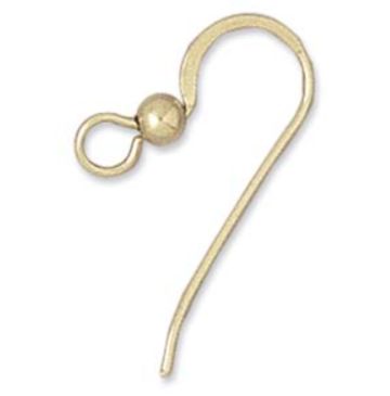 Ear wire Gold Filled 2pcs (Copy)