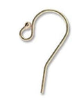 Ear wire Gold Filled 2pcs