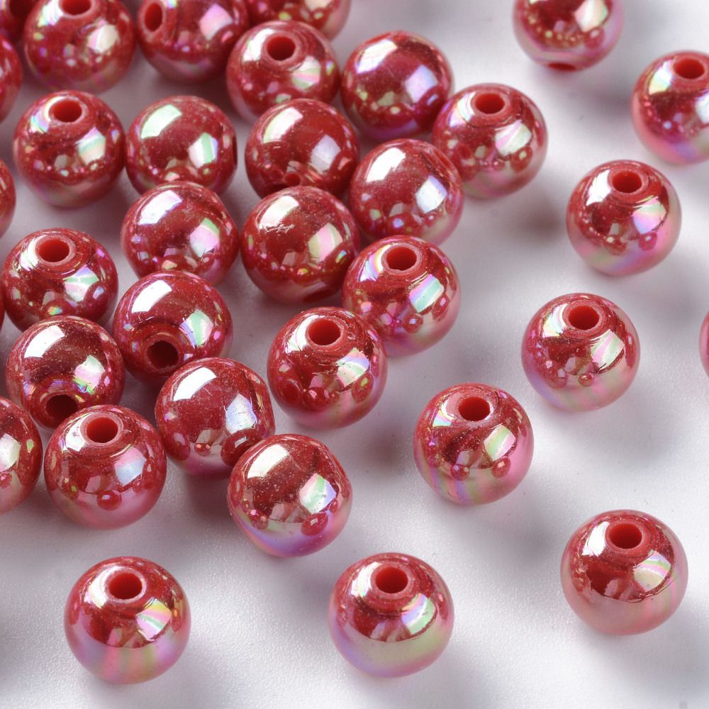 ~39pcs/Opaque Acrylic Beads/8mm