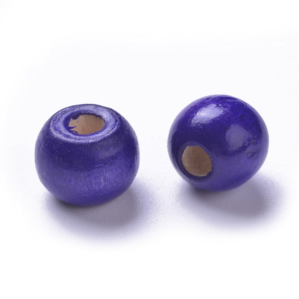~66pcs/Natural Wood Beads/10mm