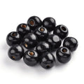~23pcs/ Dyed Natural Wood Beads/14mm