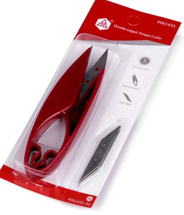 Sewing Scissors / Thread Snips, very sharp with spare blade length 11 cm