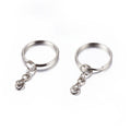 1pcs/ Iron Split Key Rings / 25x2mm