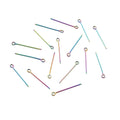 10pcs/304 Stainless Steel Eye Pins/ 25x0.6mm