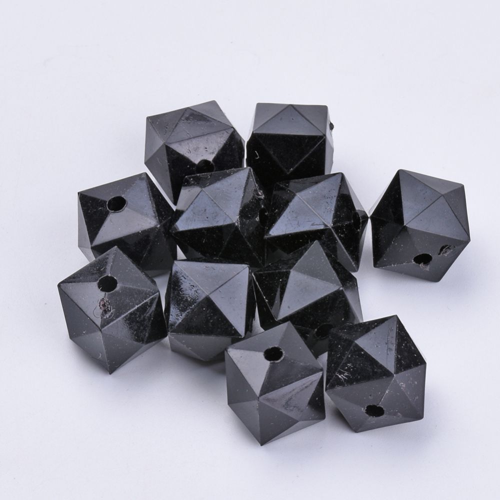 ~18pcs/Transparent Acrylic Beads/10mm