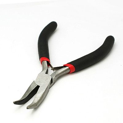 Carbon Steel Bent Nose Jewelry Plier for Jewelry Making Supplies