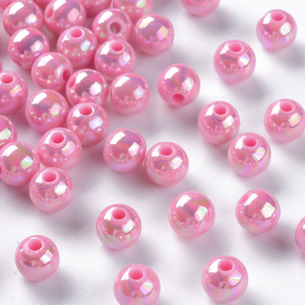 ~39pcs/Opaque Acrylic Beads/8mm