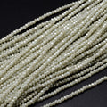 Faceted Rondelle Full Rainbow Plated Electroplate Glass Beads Strands, 2.8~3x2mm, Hole: 0.8mm, about 140pcs/strand, 32cm