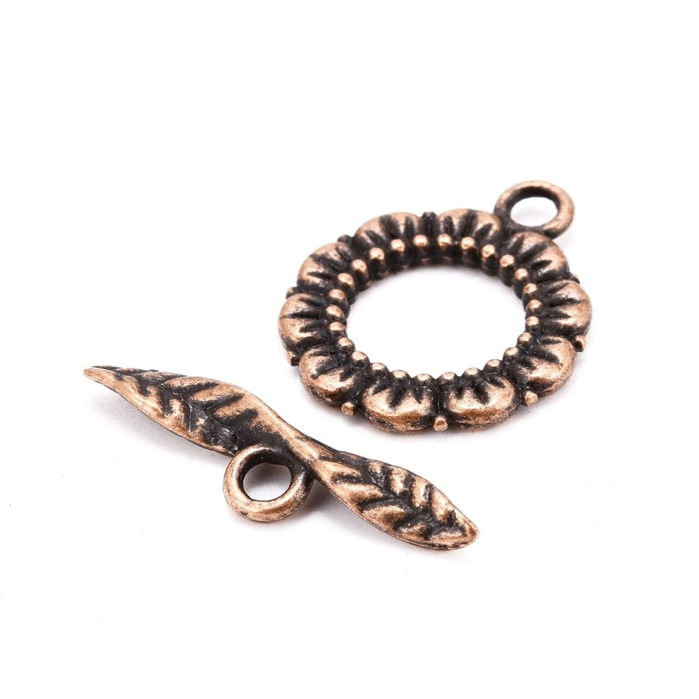 2pcs/Alloy Toggle Clasp/24x17x2mm