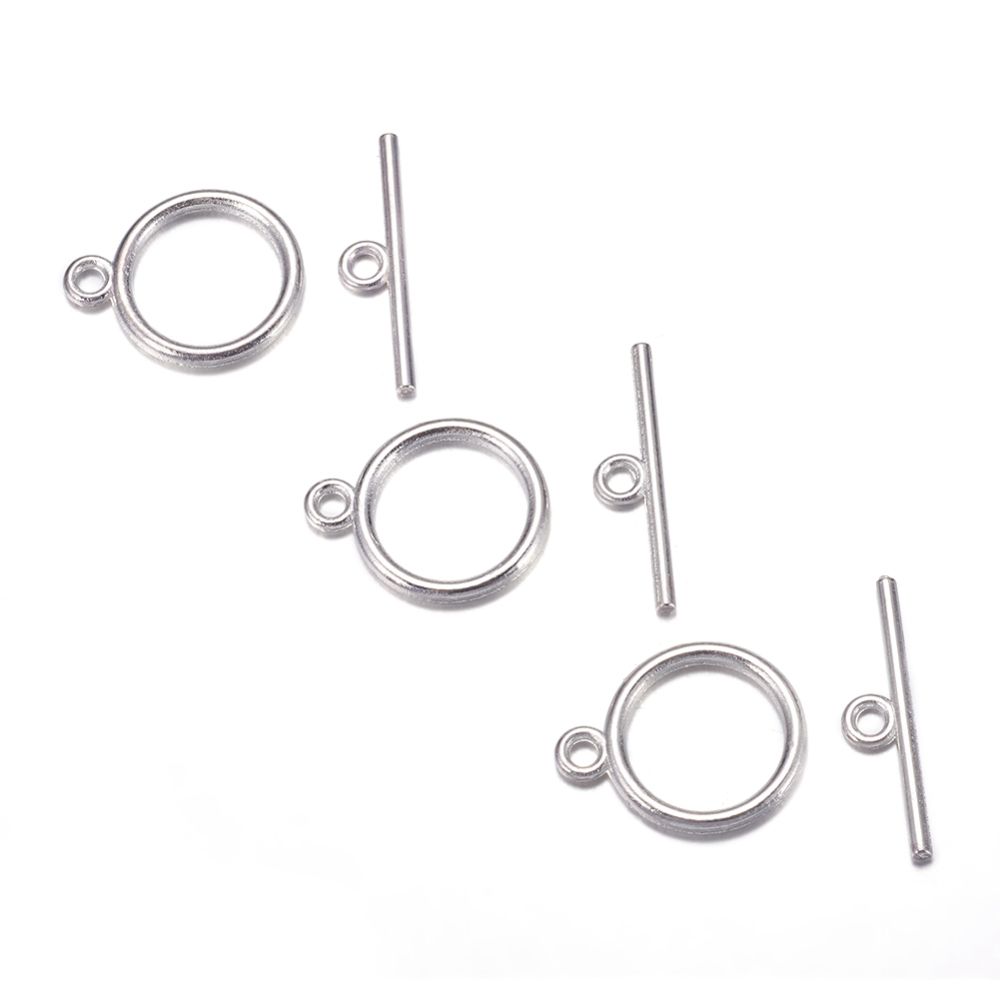 2pcs/Alloy Toggle Clasp/15x2mm