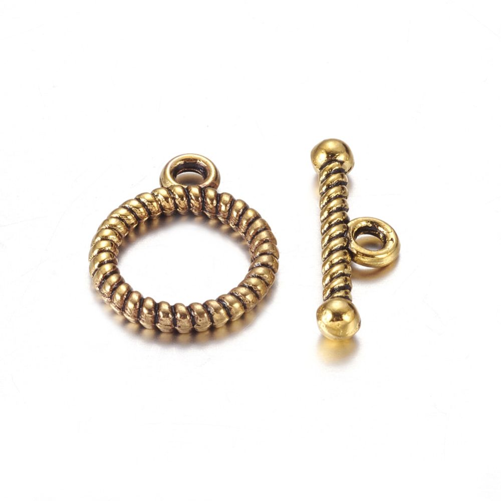 2pcs/Alloy Toggle Clasp/13x16mm