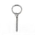1pcs/Tarnish Resistant 304 Stainless Steel Split Key Ring/68mm