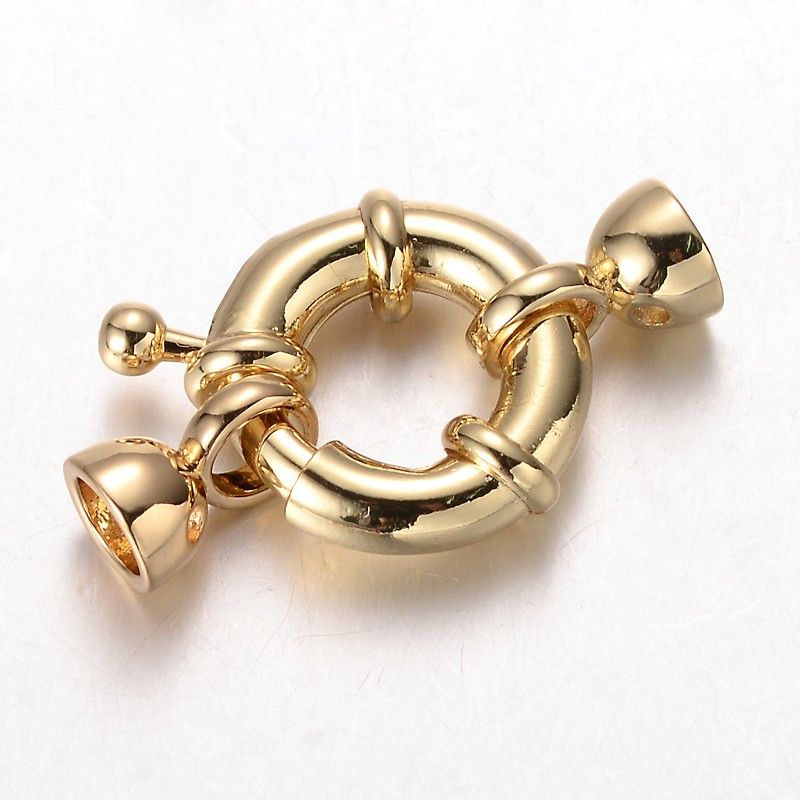 Brass Spring Ring Clasps/15mm
