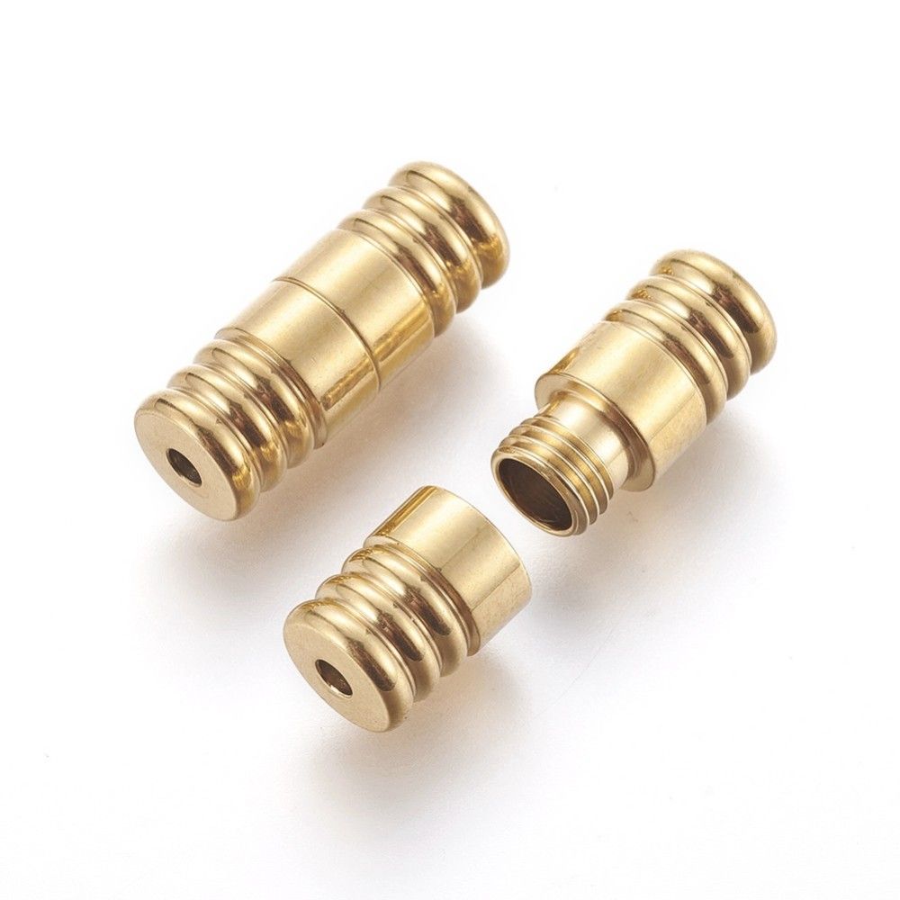 304 Stainless Steel Screw Clasps/ 2pcs