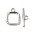 304 Stainless Steel Toggle Clasp/19.5x6x2mm