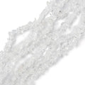 Chip, Crystal, 1.5~4.5x3~13x2.5~8mm, Hole: 0.6mm, 30.94~31.97 inch(78.6~81.2cm)