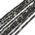 Natural Variscite Beads Strands, Faceted, Round, 2.5x2.5mm, Hole: 0.5mm, about 156pcs/strand, 14.96 inch(38cm)