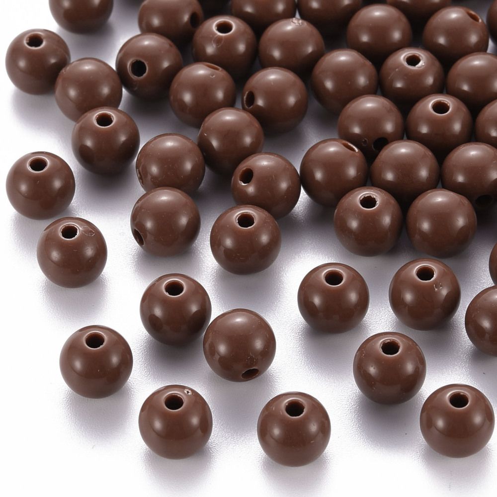 ~39pcs/Acrilyc/8mm/ Multiple colors