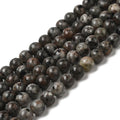 Natural Fluorescent Syenite Rock(Glow under UV Light) Beads Strands, Round, 8mm, Hole: 0.5mm, about 47pcs/strand, 14.96''~15.08''(38~38.3cm)