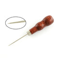 Stainless Steel Bead Awls, with Wood Cover